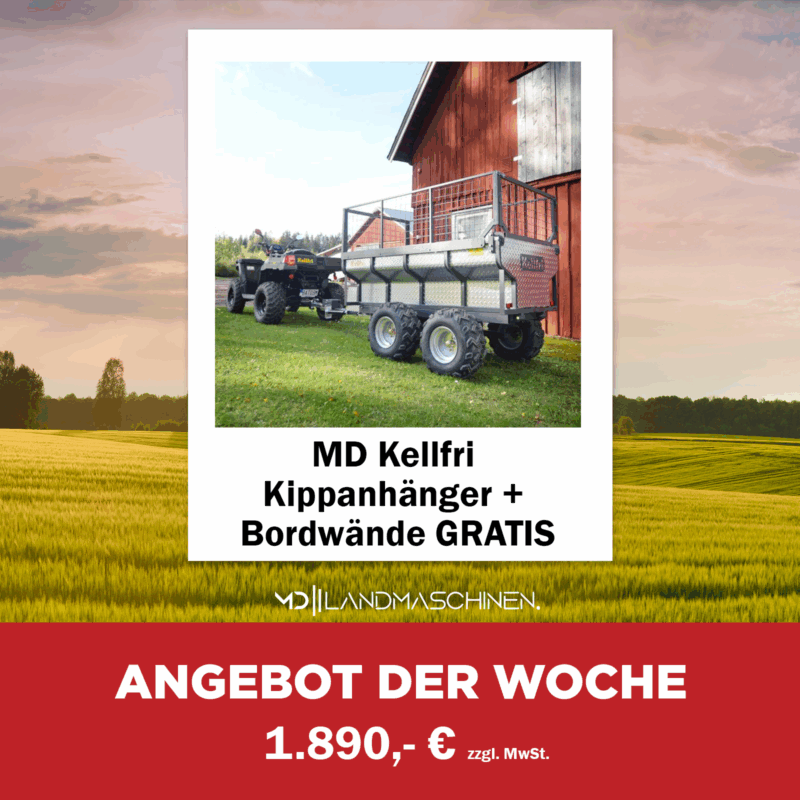 MD Kellfri Kippanhänger ATV
