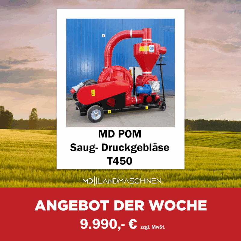 MD POM Saug- und Druckgebläse T 450  Elektro